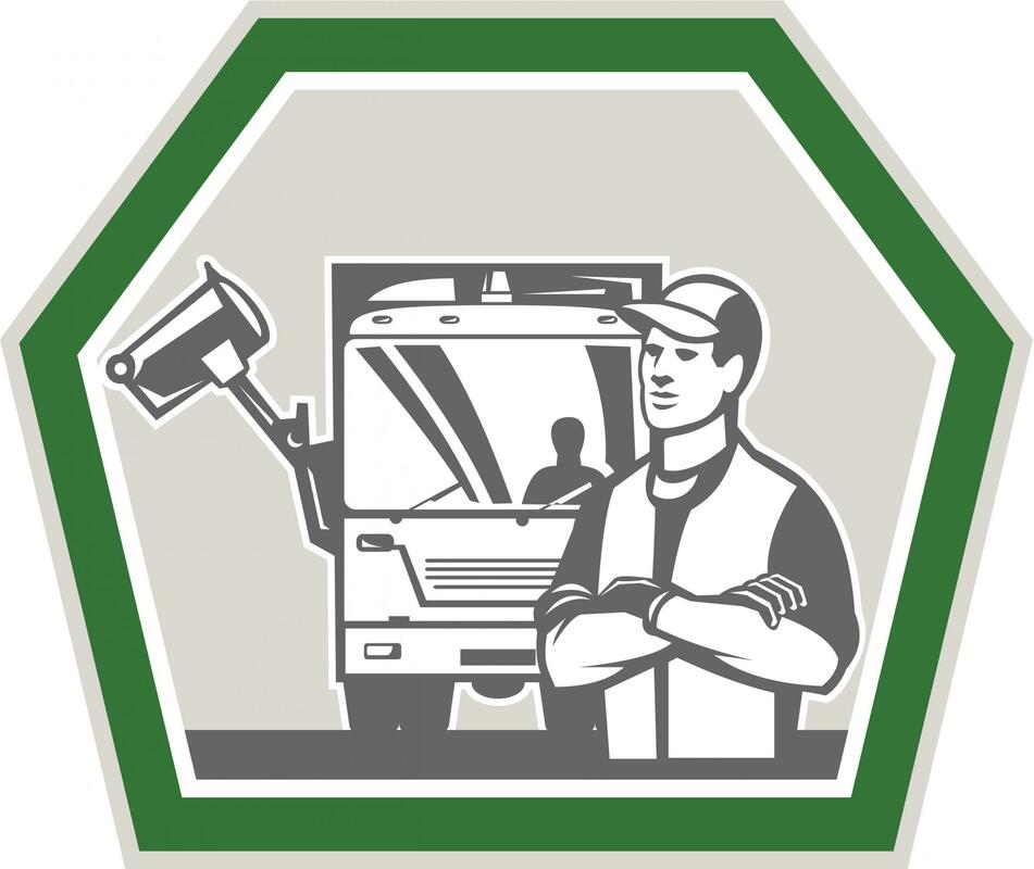 dumpster delivery emblem